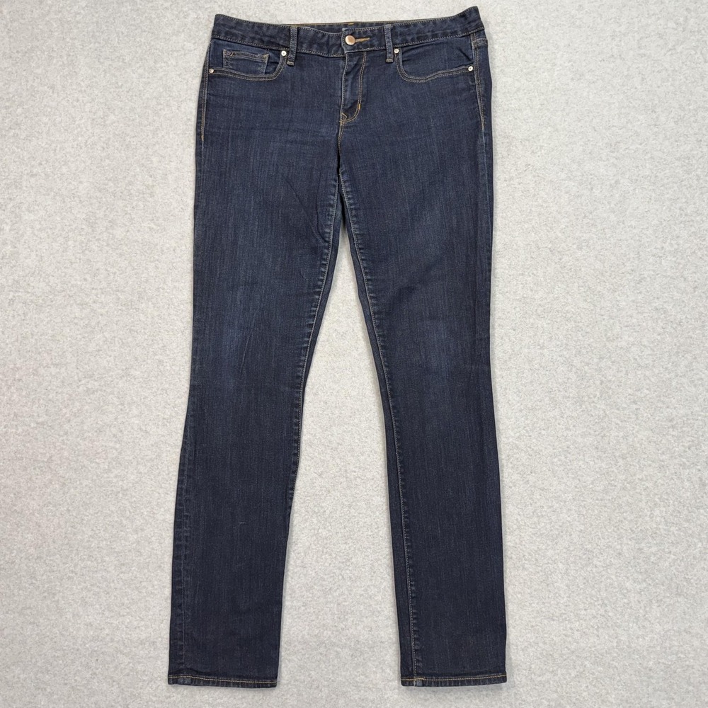 Gap 1969 Always Skinny‎ Jeans Womens 31L Blue Rinse Denim Slim Stretch W34 L31